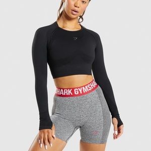 Gymshark long sleeve crop top XS